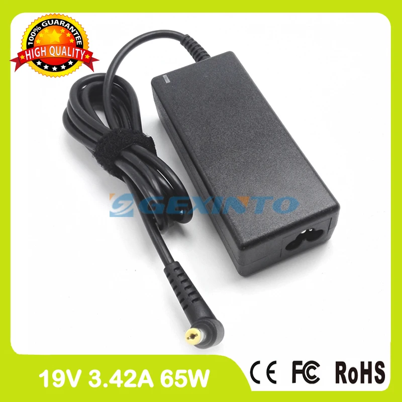 Зарядное устройство для ноутбуков Acer Aspire Revo AR1600 R1600 R3600 R3610 R3700 19 в 3 42 А 65 Вт адаптер