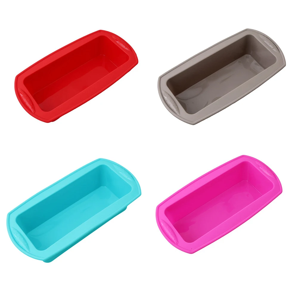 

Square Silicone Mold Baking Tools Candy Toast Mould Easter Bread Baking Tool DIY Kitchen Supplies Cake Bakeware Pan