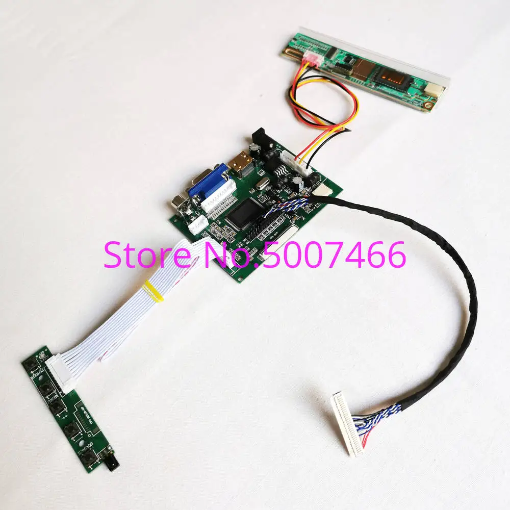 

For LTN150X6-L01/L02 LTN150XG-L02/L05/L08 LCD Screen 1CCFL 15" 1024*768 30-Pin LVDS VGA AV Monitor Controller Board DIY Kit