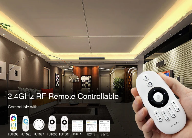 Mi boxer 2,4G RF беспроводной Одноцветный диммер CCT RGB RGBW RGB+ CCT FUT035 FUT036 FUT037 FUT038 FUT039 контроллер светодиодной ленты