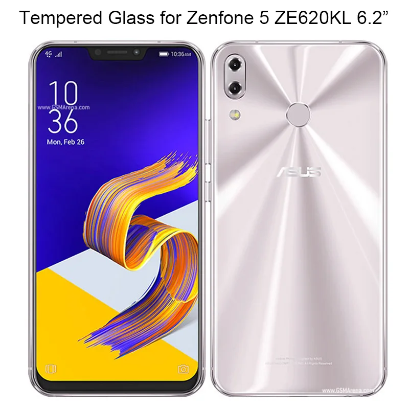 For Zenfone ZE620KL Закаленное стекло для Asus Zenfone Max Pro M1 ZB601KL 4 Max Plus 4Selfie 5 Lite 5Z стекло на ZB570TL ZC600KL ZE620KL ZC554KL ZC520KL - Цвет: For Zenfone ZE620KL