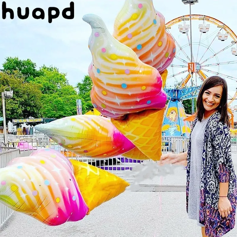 32 дюймовый шар из алюминиевой фольги в форме пончика Гелиевый для фруктов