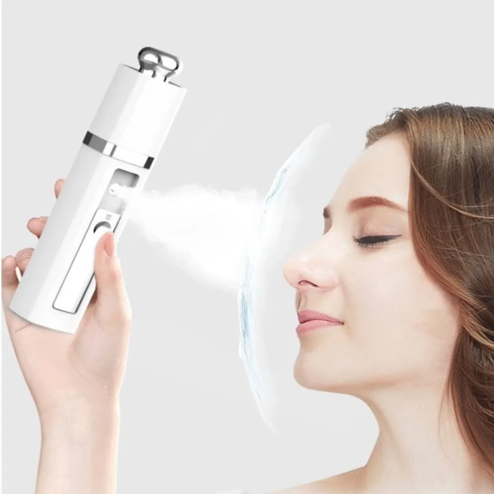 

Household Hand-held Spray Water Replenishing Instrument USB Spray Replenishing Water Steaming Face Device Beauty Humidifier