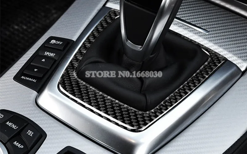 

Carbon Fiber Inner Console Gear Shift Box Trim Cover For BMW Z4 E89 2009-2015 Car accesories interior Car decoration