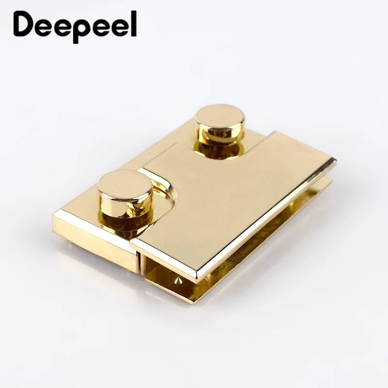 Deepeel 2/4pcs Snap Bag Lock Metal Clasp Spring Buckle for DIY Handbag Purse Hardware Closure Parts Accessories KY410 | Багаж и сумки