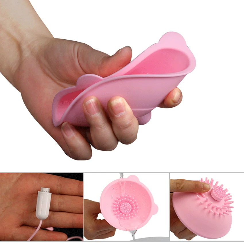 Медведем momo груди массажер стимуляция в соски вибратор Эротические товары для