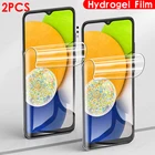 Гидрогелевая пленка для Samsung Galaxy A03, 2 шт., защитные пленки для Samsung A03 Core A13, зеркальная защитная пленка, не стекло
