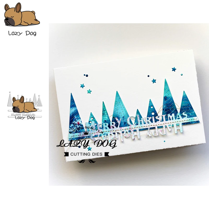 Металлические Вырубные штампы в виде рождественской елки искусственное