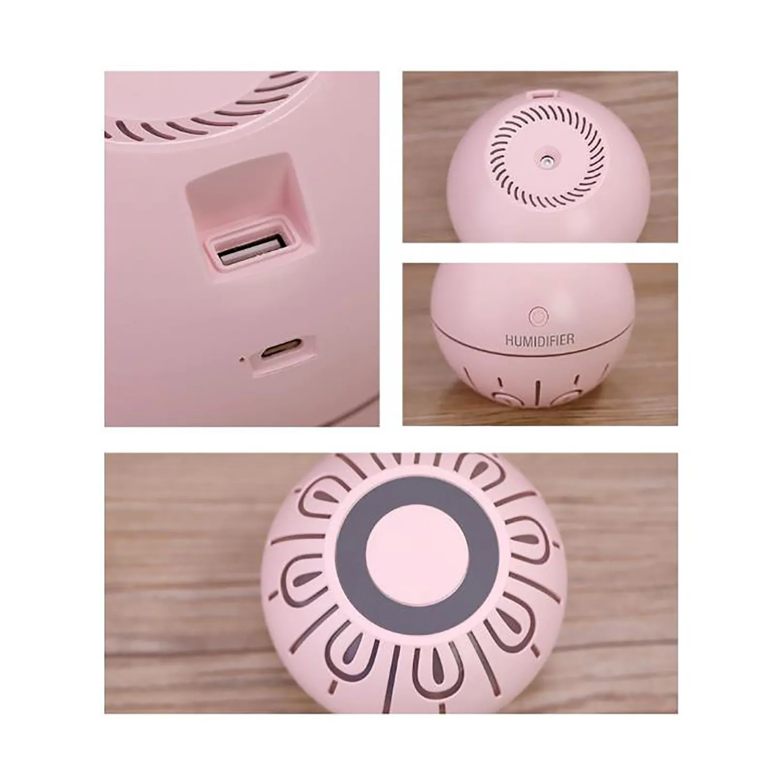 Portable Usb Rechargeable Air Humidifier Mini Office Home High Quality#T | Бытовая техника