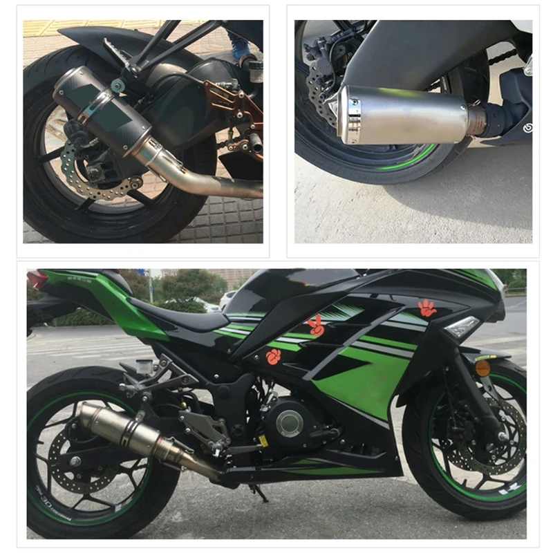 

51mm/60mm Motorcycle Pipe Exhaust Motorcycle Exhaust Pipe Muffler Exhaust Pipe Nozzle For Muffler Diesel Exhaust Fluid