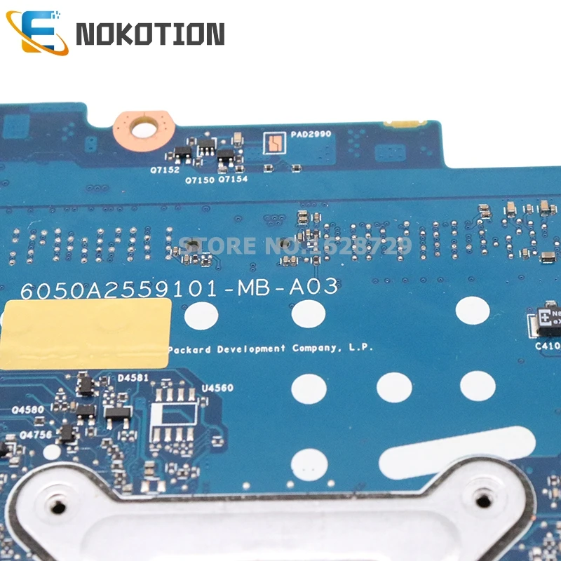 NOKOTION 730804-001 730804-501 730804-601 для hp Elitebook 840 G1 Материнская плата ноутбука SR1ED I5-4300U процессор HD 8750M графика