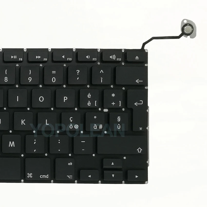 Новая итальянская клавиатура с подсветкой для Macbook Pro Unibody 15 дюймов A1286 2009 2010 2011 2012
