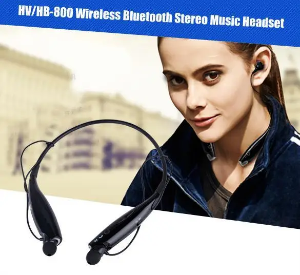 Bluetooth 3 0 беспроводные наушники Спортивная Шейная гарнитура в ухо Голосовое