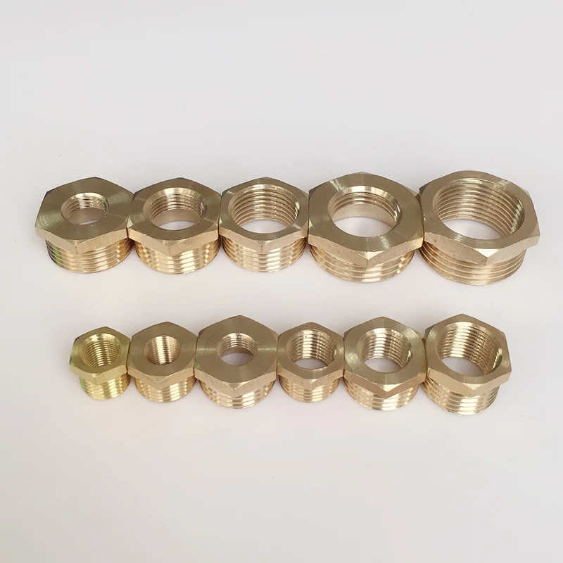1/8 &quot1/4&quot 3/8 &quot1/2&quot 3/4 &quotштекер к гнезду латунный шланг редукционная втулка