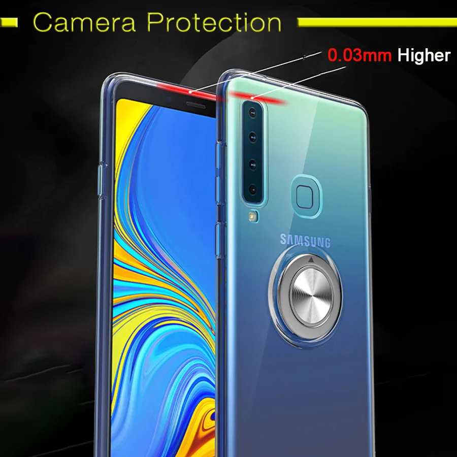 Защитный чехол для Samsung Galaxy A9 2018 A50 A70 телефона A92018 A 50 70 9 прозрачные чехлы 50A 70A 9A с
