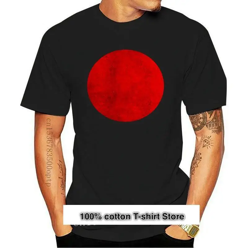 

Nihon-Camiseta Vintage унисекс, camisa a la moda, japon, bandera japonesa, 1427