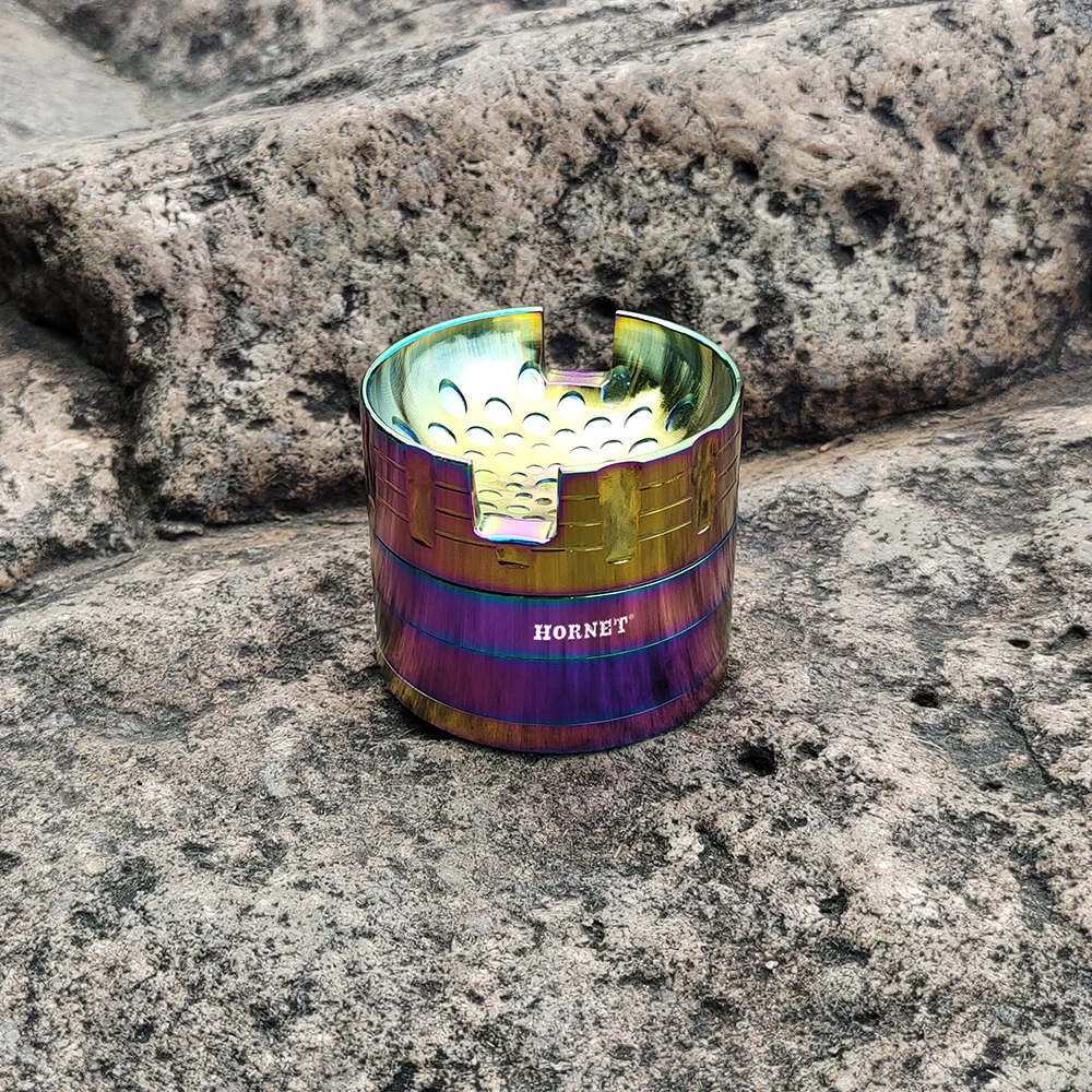 Металлическая курительная мельница HORNET с держателем для сигар 2 5 дюйма 4 шт.