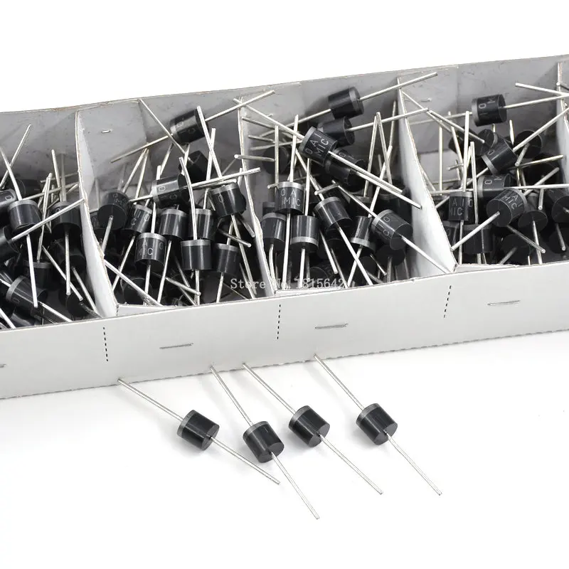 

20PCS Electrical Axial Rectifier Diode 10A10 6A10 FR607 R-6 DIP diode 10A 6A Fast Recovery Diodes
