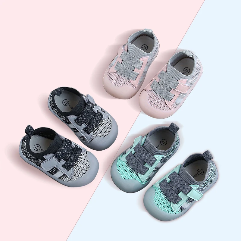 

2021 Spring Baby Toddler Shoes Boys And Girls Tennis Shoes Soft Soles Comfortable Breathable Antiskid First Walker