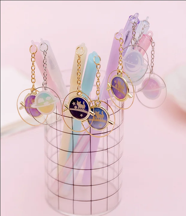 Бесплатная доставка Новые школьные милые Мультяшные шариковые кавайные ручки