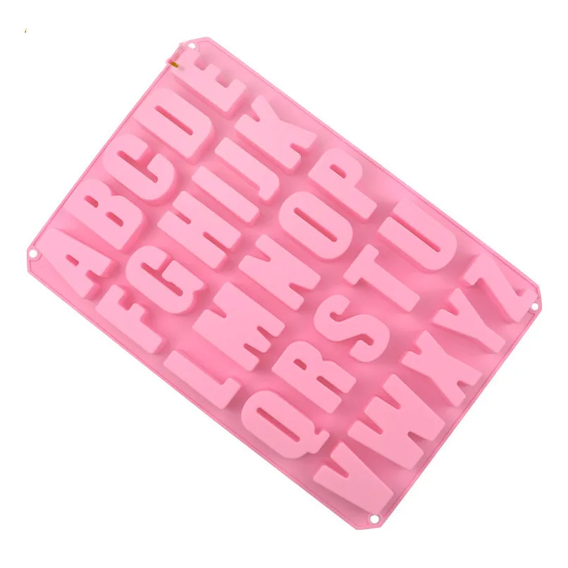 

Alphabet Silicone Mold 26 Uppercase Letters Cake Molds Fondant Chocolate Molds SugarCraft Cake Decorating Baking Tools