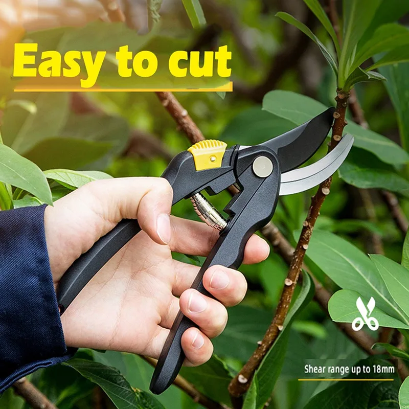 

Deli Pruning Scissors Grafting Tool Gardener Scissor Garden Scissors Secateurs Fruit Tree Branch Cutting Shears Picking Tool