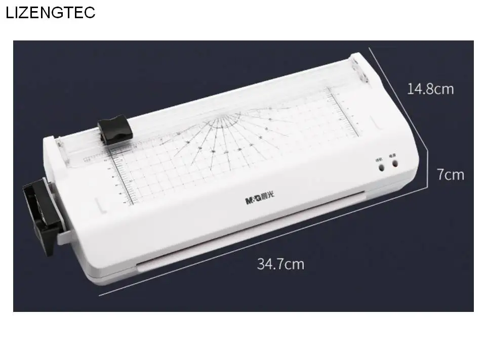 Бесплатная доставка LIZENGTEC горячий и холодный с триммером для бумаги угловым
