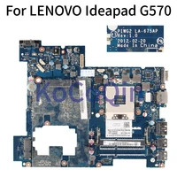 kocoqin pigw2 la 675ap laptop motherboard for lenovo g570 hm65 15%e2%80%99 inch mainboard pigw2 la 675ap
