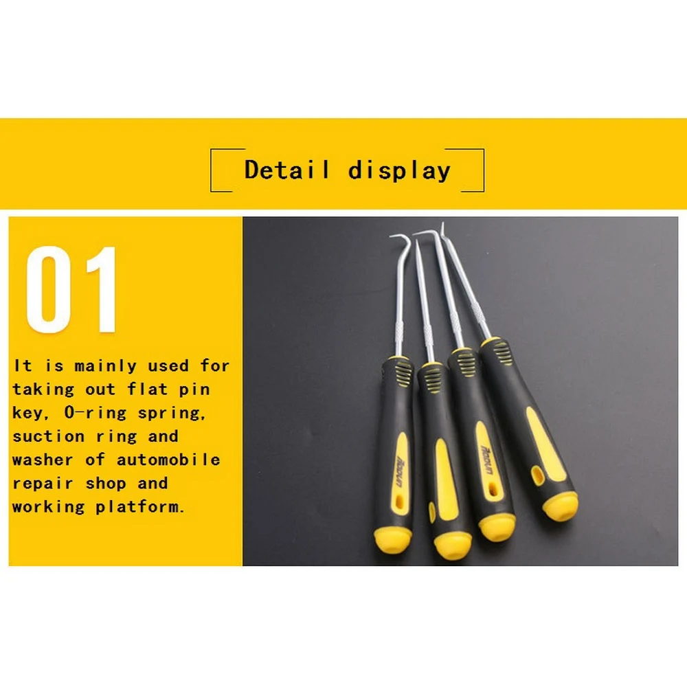 

4 шт. 170 мм Авто Автомобильное масляное уплотнение набор отверток автомобиля уплотнительное кольцо Съемник прокладок жидкость для снятия Па...