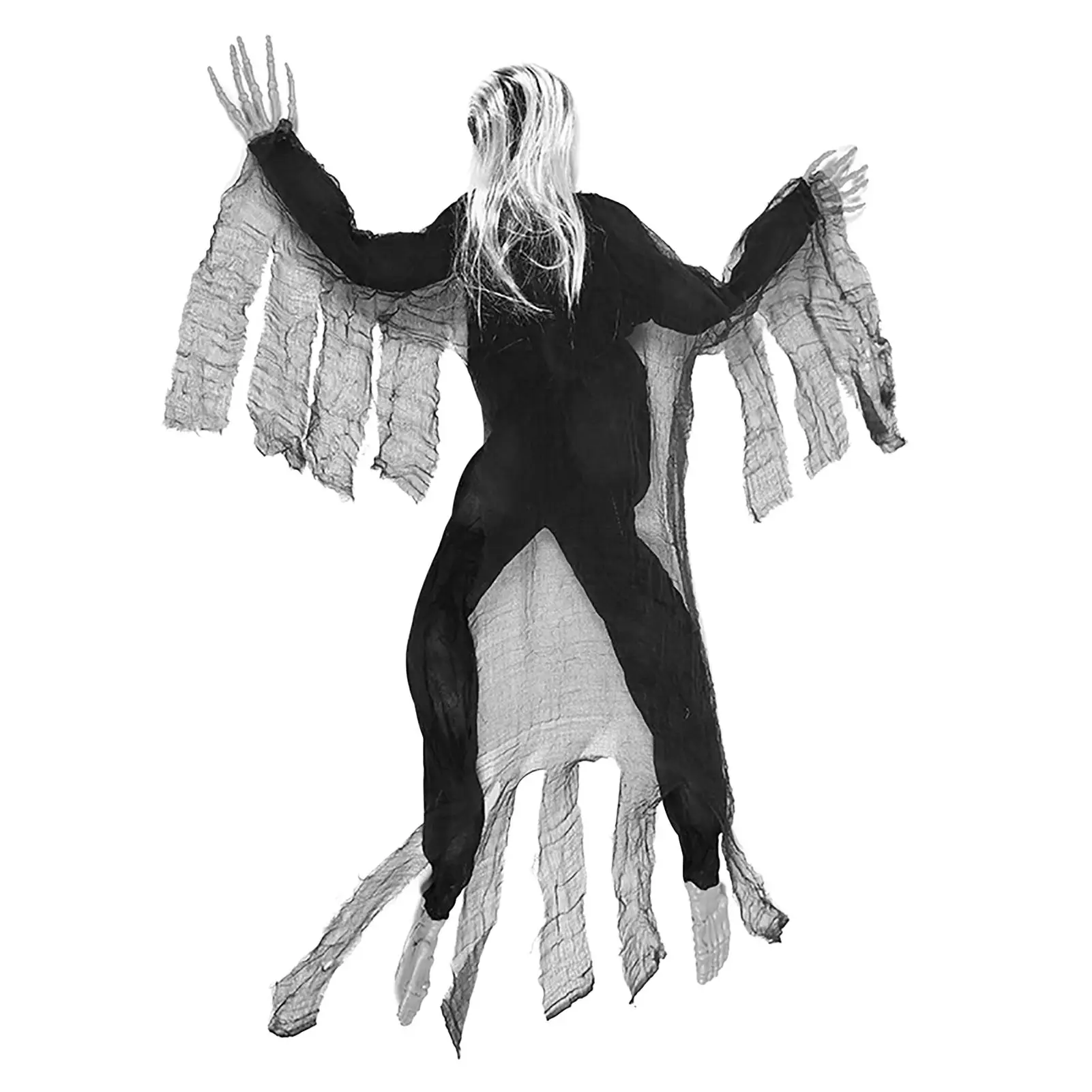 

160cm Climbing Zombies Halloween Haunted House Prop Decor Hanging Dead Monsters Ghost Horror Decorations