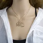 Коллекция 2020 года, модное индивидуальное ожерелье Nieuwe, подвеска в виде розового дракона, женское универсальное украшение в виде маскоте, подарок
