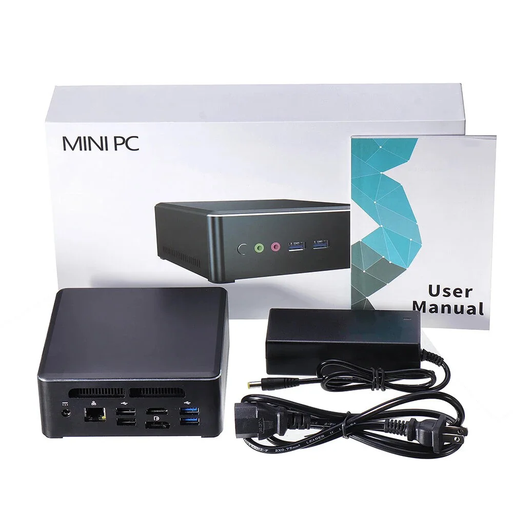 

TOPTON Mini PC AMD Ryzen R5 3550H R7 2700U Vega 10 Graphic 2*DDR4 M.2 NVMe Gaming Computer Windows 10 4K HTPC HDMI2.0 DP AC WiFi