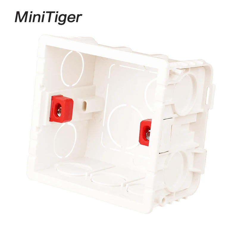 Minitiger регулируемая Монтажная коробка внутренняя кассета 86 мм * 83 50 для типа