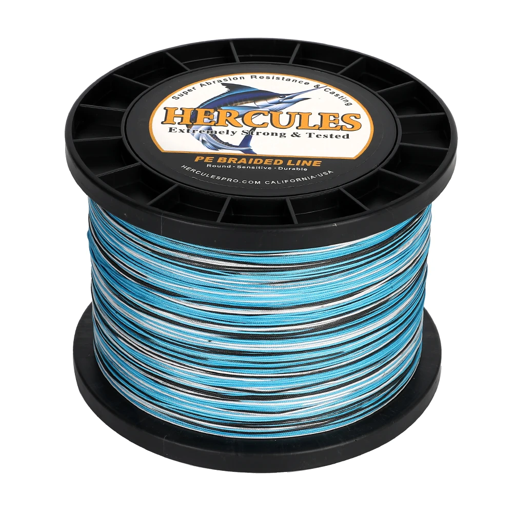 Hercules Sea Fishing Line 12 Strands 2000M Braided Multifilament Fishing Wire PE 15 Color Fishing Gifts for Men Europe America enlarge