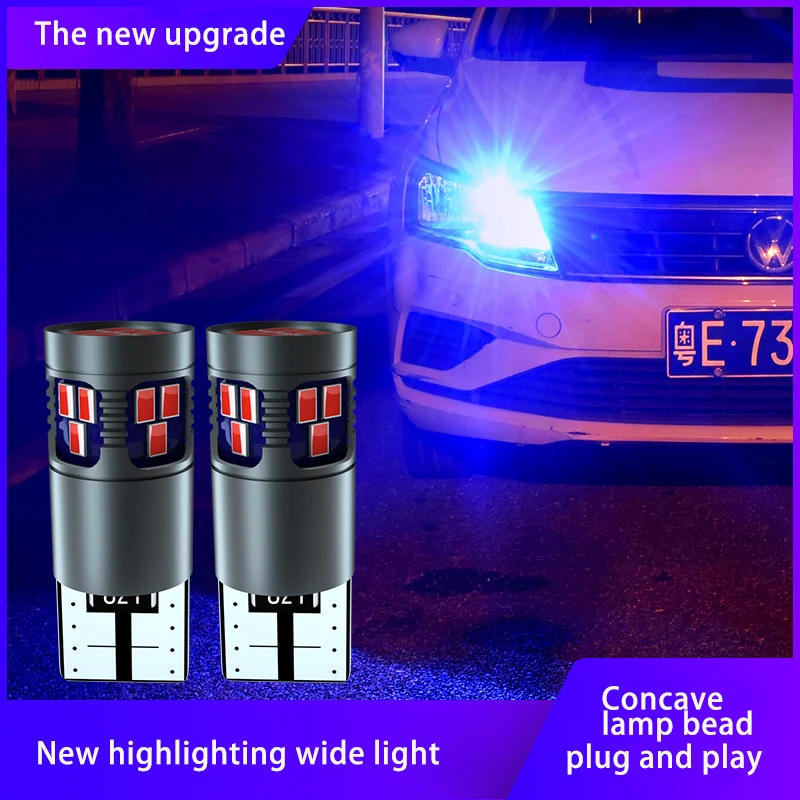 Лампа светодиодная aslast T10 W5W 194 2 шт. лампа для чтения 168 2016 18SMD автомобильные