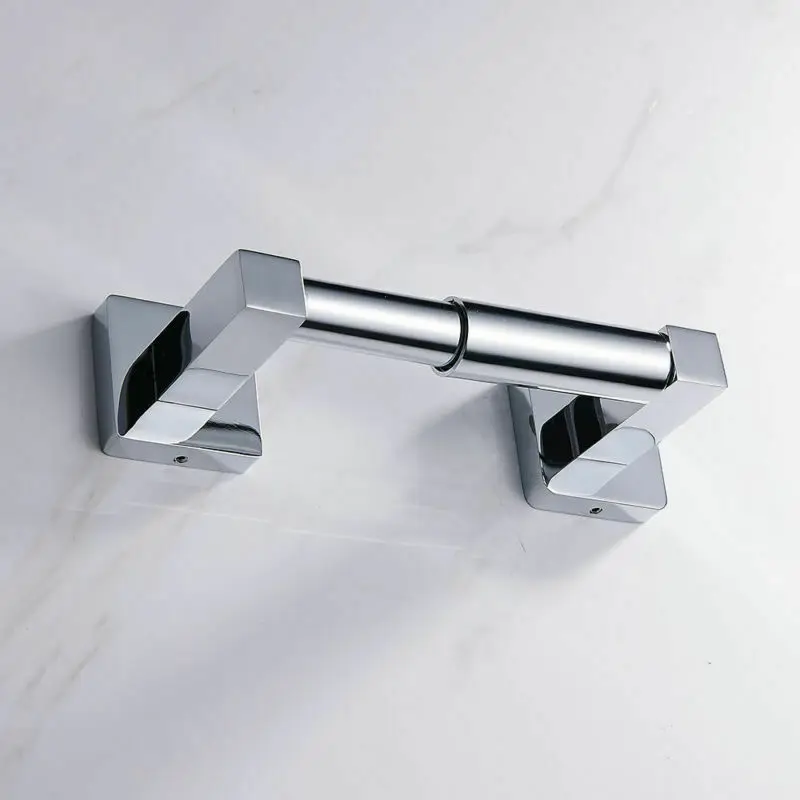 

2 Pack Wall Mount Toilet Paper Holder Stainless Steel Bathroom Kitchen Roll Paper Rack Tissue Paper Accessories Rack