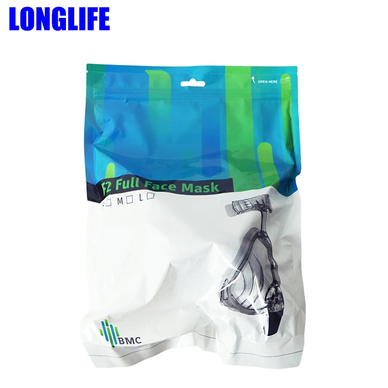 BMC FM2 полная маска для лица CPAP Автоматическая Маска сипап APAP BIPAP Размер/М/Л Подушка