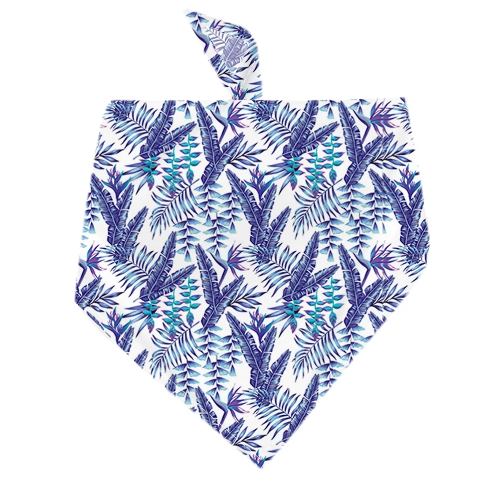 

Pet Scarf Cat Dog Saliva Towel Adjustable Collar Neckerchief Printed Bib Bandana