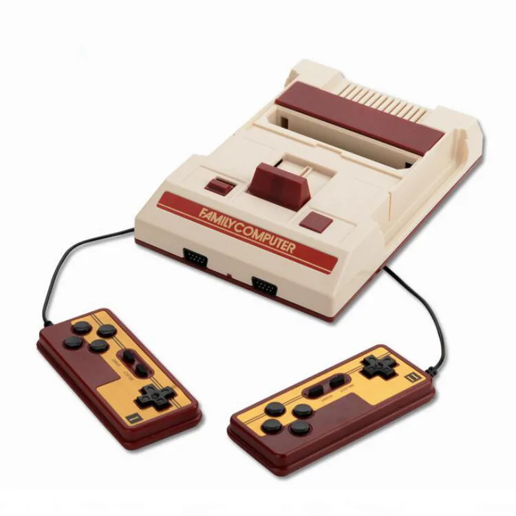 RS-35 классических детских игр ТВ видео Семья игровая консоль 8 бит игры хост family Computer с 2 Управление ручки FC Compact