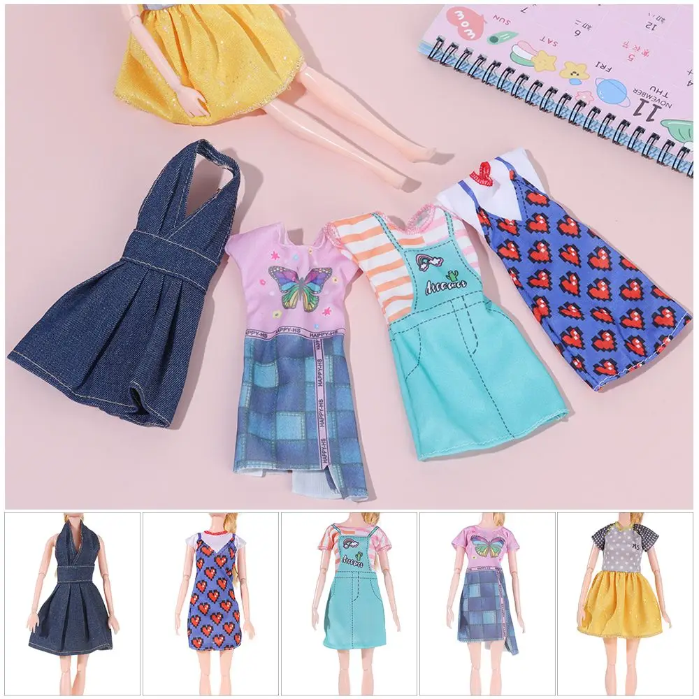 

Кукольный домик ручной работы «сделай сам», юбка, аксессуары, Кукольное платье, Одежда для куклы, наряд, повседневная одежда, одежда для дево...