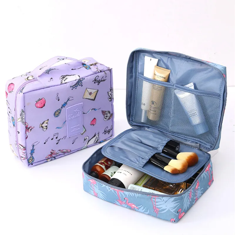 

2022 New Women Cosmetic Bag Girls Make Up Organizer Cases Makeup Toiletry Kit Storage Travel Necessity Beauty Vanity Wash Pouch