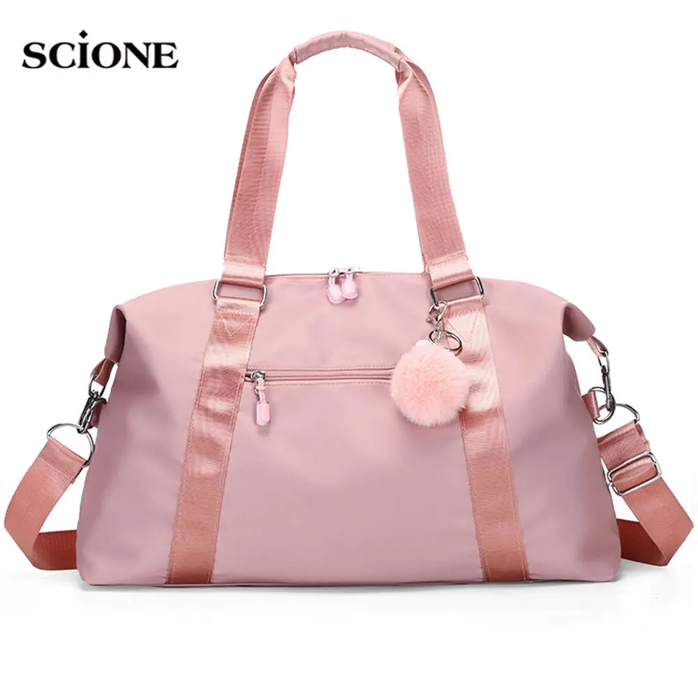 

Sport Bag Gym Fitness Yoga Waterproof Nylon Travel Handbags Shoulder Luggage Storage Trip Crossbody Trolley Case Bags X228A