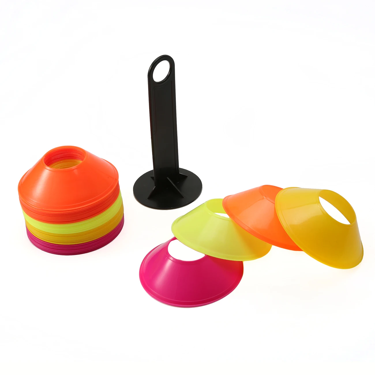 50 шт./лот дисковые конусы для тренировок по футболу маркер гусеничного