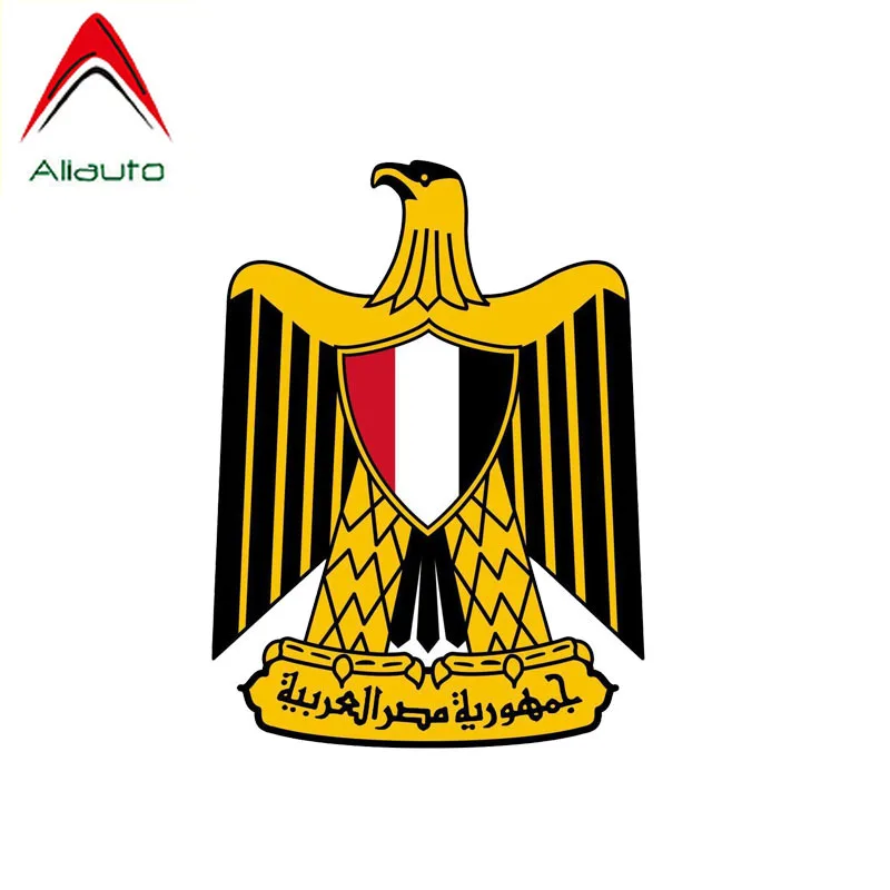 Aliauto креативные автомобильные стикеры Египетский герб декор с флагами ПВХ