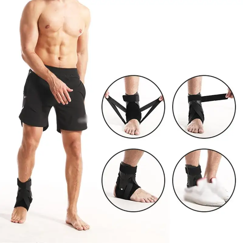 

Adjustable Ankle Sprain Orthosis Stabilizer Ankle Support Strap Brace Bandage Foot Guard Protector Sports Foot Stabilizer Splint