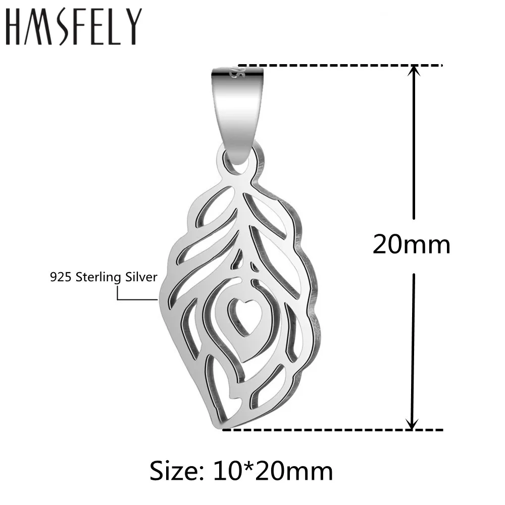 HMSFELY Настоящее серебро 925 проба Подвески листовые рессоры подвеска сделай сам