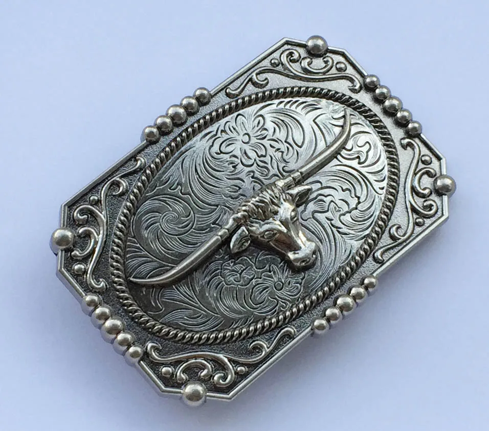 Новый Винтажный античный серебряный ковбойский Пояс Пряжка | Дом и сад