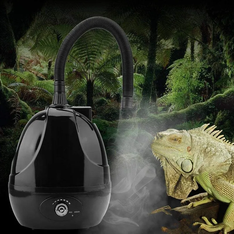 Cheap Humidificador de Reptiles de 2,5l, terrario, sistema de enfriamiento de niebla con tubo de extensión, máquina de niebla para Reptiles y anfibios