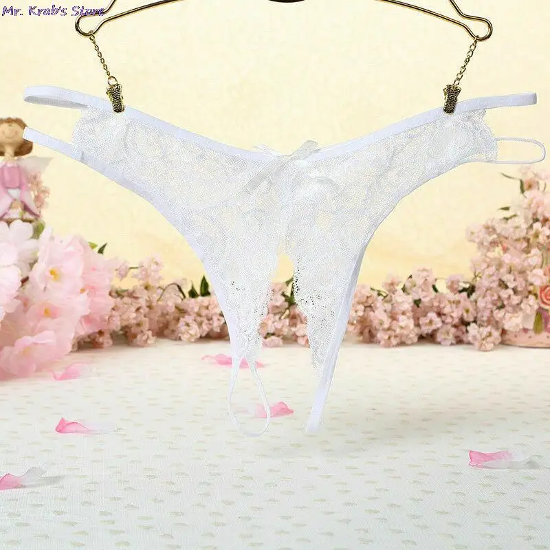 Женское сексуальное нижнее белье Эротические трусики с открытой промежностью