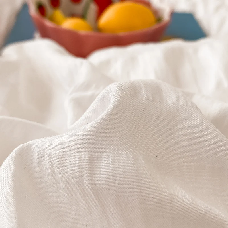 Korean Princess bedding set cotton 4pcs girl lace duvet cover Bed sheet pillowcases wedding bedclothes linen king queen size | Дом и сад